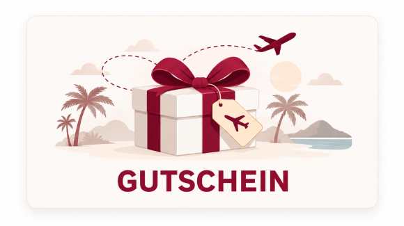 Logo Gutschein mit Urlaubsflair