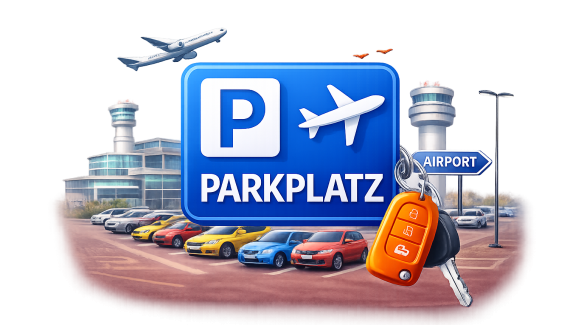 Logo Parkplatz mit Urlaubsflair